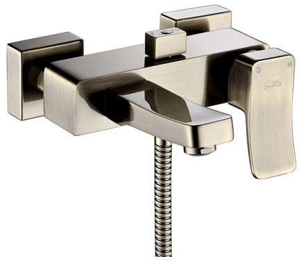 Смеситель WasserKRAFT EXTER 1601 для ванны и душа 