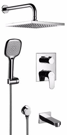 Смеситель Lemark SHIFT LM4322C для душа скрытого монтажа (встраиваемый)