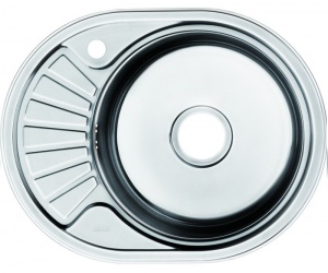 Мойка кухонная из нержавеющей стали IDDIS SUNO SUN60PRi77 60*47 см.  Мойка кухонная из нержавеющей стали IDDIS SUNO SUN60PRi77 60*47 см.