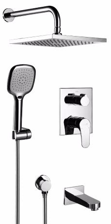 Смеситель Lemark SHIFT LM4322C для душа скрытого монтажа (встраиваемый)