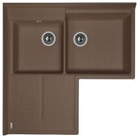 Мойка кухонная керамогранитная Florentina АДРИЯ 20.380.L0960.303 96*96 см. мокко