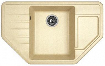 Мойка кухонная из литьевого мрамора Dr. Gans РИО 25.080.C0800.402 80*50 см. дюна