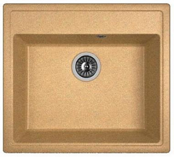Мойка кухонная из литьевого мрамора Dr. Gans НИКА 570 25.070.D0570.406 57*51 см. терракота