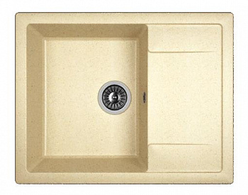 Мойка кухонная из литьевого мрамора Dr. Gans ТЕХНО 650 25.030.C0650.402 65*51 см. дюна