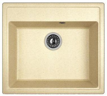 Мойка кухонная из литьевого мрамора Dr. Gans НИКА 570 25.070.D0570.402 57*51 см. дюна