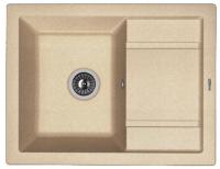 Мойка кухонная керамогранитная Florentina ЛИПСИ 660 20.155.C0660.107 66*51 см. песочный