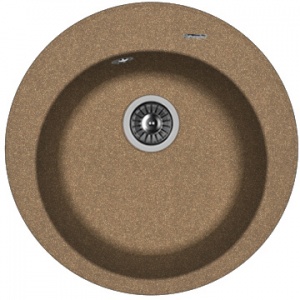 Мойка кухонная керамогранитная Florentina НИКОСИЯ 20.135.B0510.105 51*51 см. коричневый