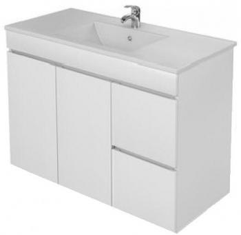 Тумба под раковину навесная Mirsant NEXT  100 см. 