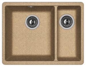 Мойка кухонная керамогранитная Florentina ВЕГА 335/160 22.325.D0510.105 55*42 см. коричневый