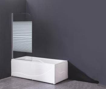 Шторка душевая для ванны Mirsant ECO  80 см.  Шторка душевая для ванны Mirsant ECO  80 см.