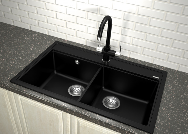 Мойка кухонная керамогранитная Florentina ЛИПСИ 820 20.370.E0820.107 82*51 см. песочный