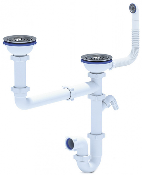 Мойка кухонная керамогранитная Florentina ВЕСТА 20.285.E1005.302 100,6*51 см. антрацит