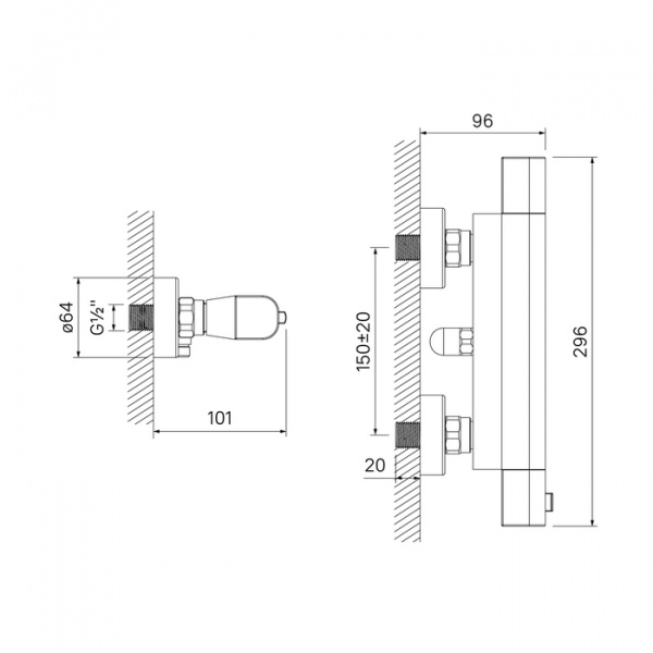 Смеситель IDDIS UNITERM UNISB00i75   Смеситель IDDIS UNITERM UNISB00i75