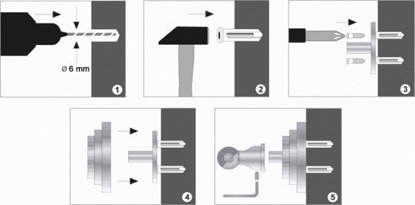 Стакан и мыльница навесной WasserKRAFT ISAR K-7326  
