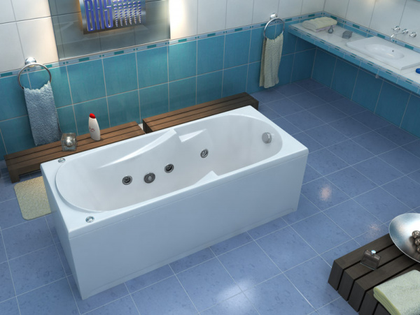 Ванна акриловая BAS НЕПТУН ВС 00011 170x70 см.  Ванна акриловая BAS НЕПТУН ВС 00011 170x70 см.