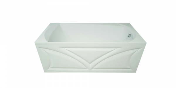 Ванна акриловая 1Marka ELEGANCE 01эл1270 120x70 см. 