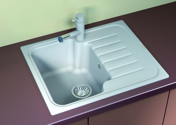 Мойка кухонная керамогранитная Florentina ТАИС 615 20.235.A0615.107 61,5*51 см. песочный