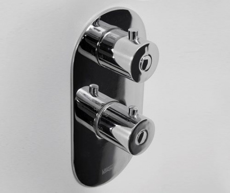 Смеситель WasserKRAFT BERKEL 4833 для ванны и душа термостатический Смеситель WasserKRAFT BERKEL 4833 для ванны и душа термостатический