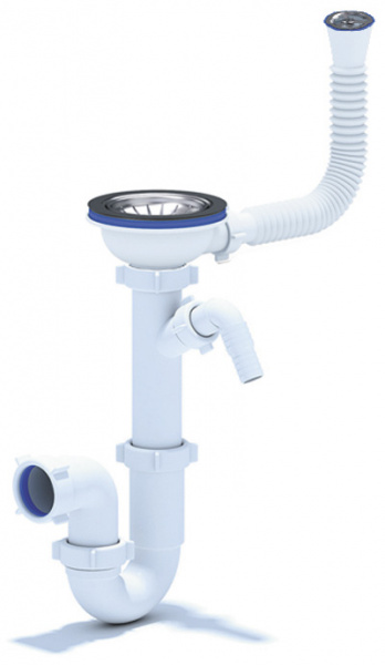 Мойка кухонная керамогранитная Florentina ЭЛЬБА 20.145.C0555.102 55,5*51 см. черный