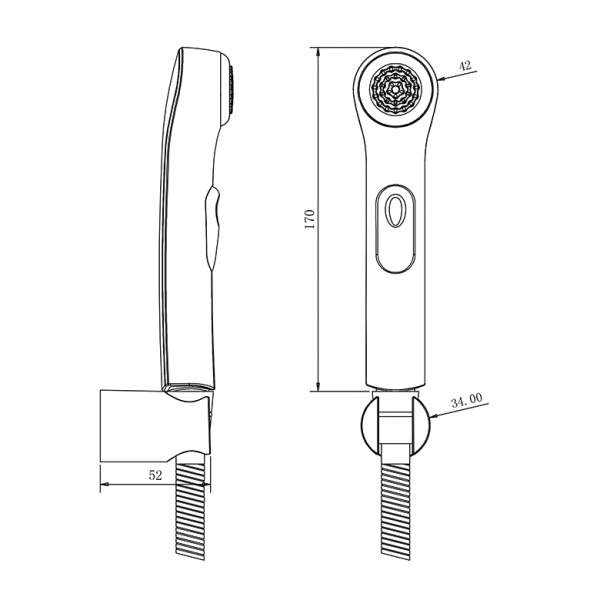 Смеситель IDDIS TORR TORSB00i08 для раковины с гигиеническим душем